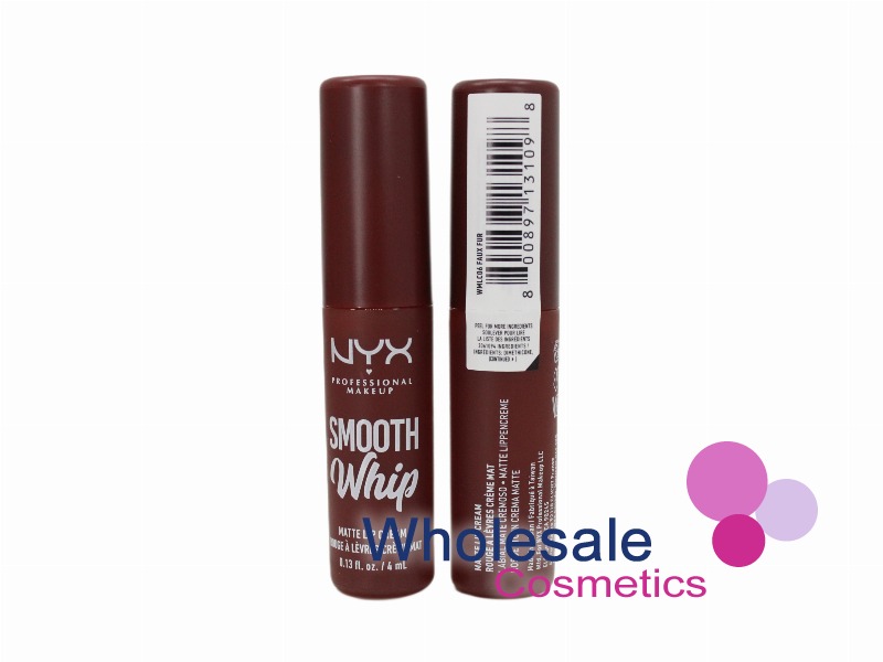 9 x NYX Professional Makeup Smooth Whip Matte Lip Cream - 06 FAUX FUR